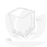 Vaso in Plastica Resistente
