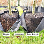 Vaso Tessuto con Manici Root Pouch